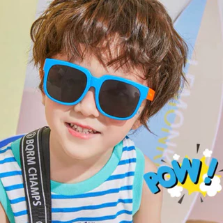 🕶พร้อมส่ง🌞2025 แว่นตากันแดดเด็กพับได้ พกพาสะดวก พร้อมกล่อง แว่นกันแดดเด็ก เกาหลี สุดร่ารัก ใส่ได้ทั้งชาย-หญิง