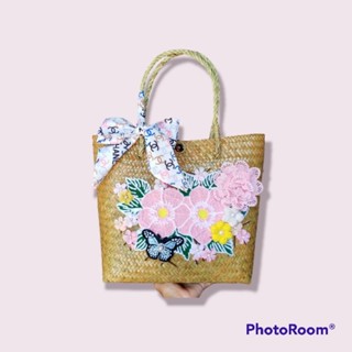 กระเป๋าสานกระจูด 10"×10" ราคา 259 บาท