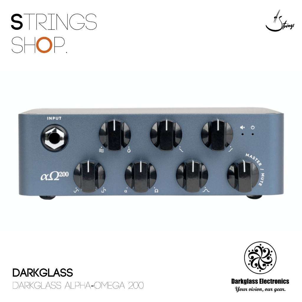 หัวแอมป์เบส Darkglass Alpha-Omega 200 - 200-watt Bass Head