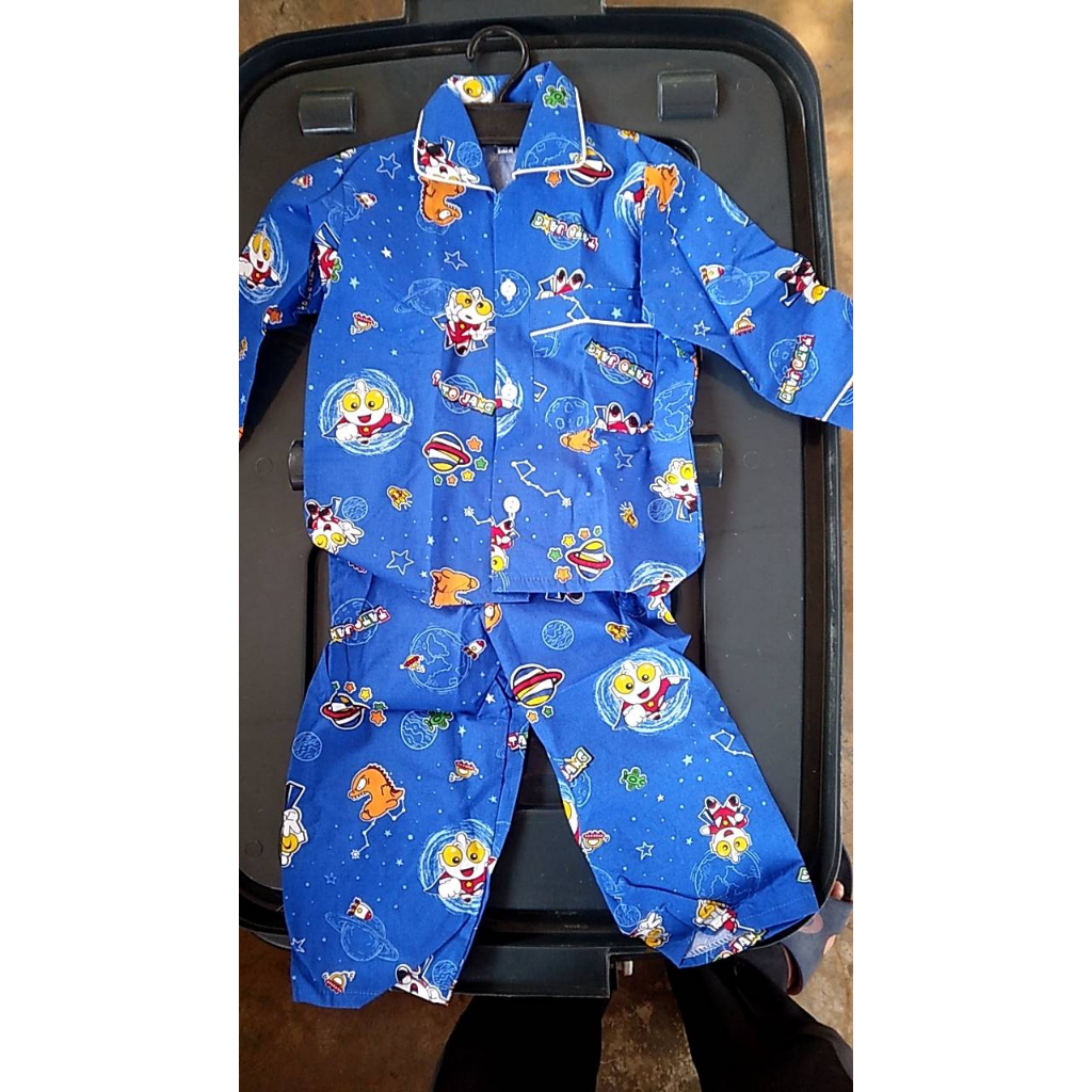 ชุดนอน p+p เด็กอายุ 1 - 2 ปี แขนยาวขายาวผ้าคอตตอล