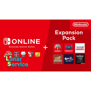 ราคาNintendo Switch Online + Expansion Pack 7วัน / 14วัน / 30วัน (รบกวนแชทก่อนออเดอร์)