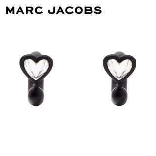 MARC JACOBS THE CHARMED HEART HOOPS DTM 2S3JER001J24002 BLACK MULTI ต่างหู