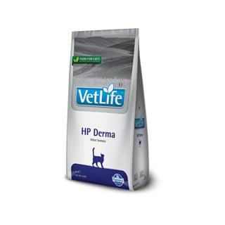 Vet Life HP Derma For Cat แมวที่มีอาการแพ้อาหาร แมวที่จำกัดอาหาร ผิวหนังอักเสบ 2 kg