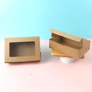 Boxjourney กล่องทรงแบน คราฟท์ 15x22x6.2 ซม (20 ชิ้น/แพ็ค)