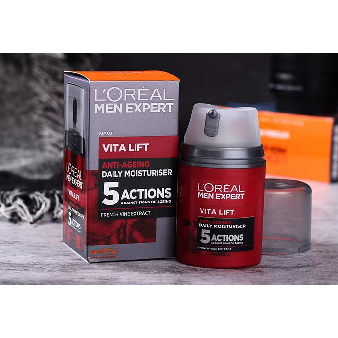 L'Oreal men's sharp energy anti-wrinkle cream firming multi-effect cream can wake up skin and anti-wrinkle