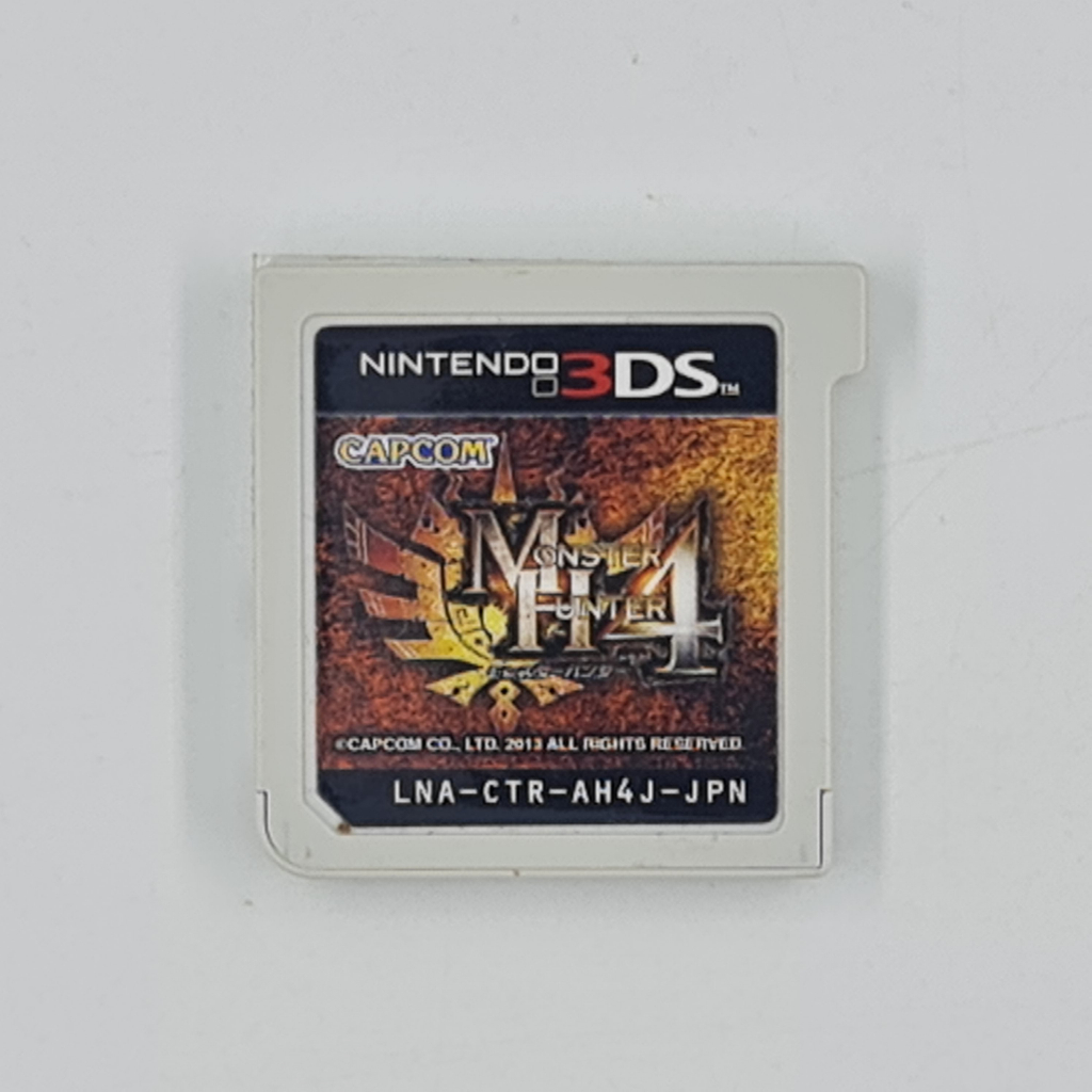[00006] Monster Hunter 4 (JP)(3DS)(USED) แผ่นเกมแท้ มือสอง !!