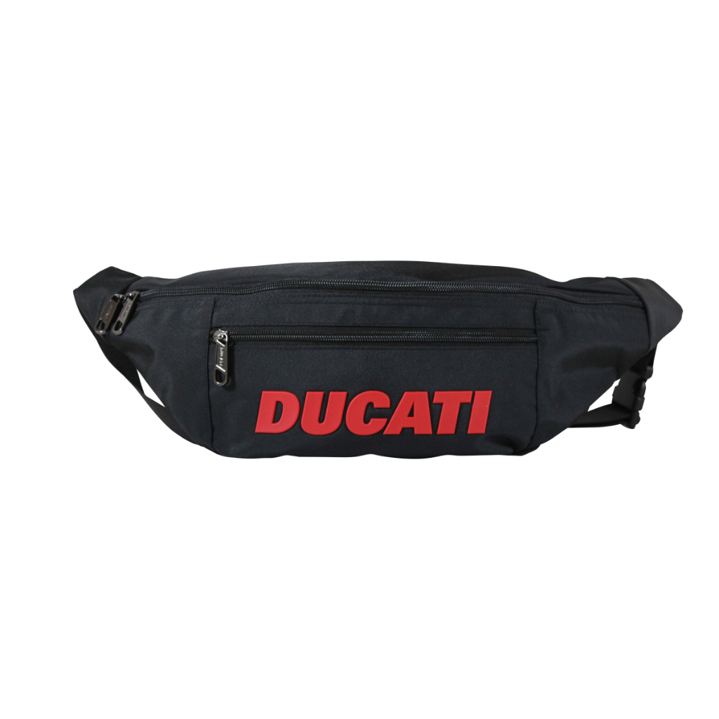 Ducati กระเป๋าคาดอกคาดเอวลิขสิทธิ์แท้ดูคาติ ขนาด 10x44x19 cm. DCT49 202