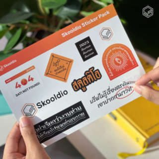 Skooldio Sticker Pack - สติ๊กเกอร์สคูลดิโอ