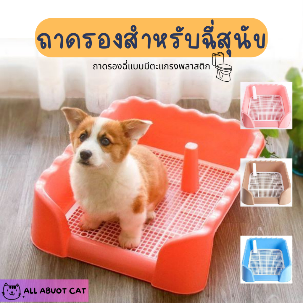 [ ABC cat ] [ถาดรองฉี่สุนัข] น้องน้ำสุนัข ที่รองฉี่ ห้องน้ำสุนัข ห้องน้ำหมา ถาดรองฉี่ 02