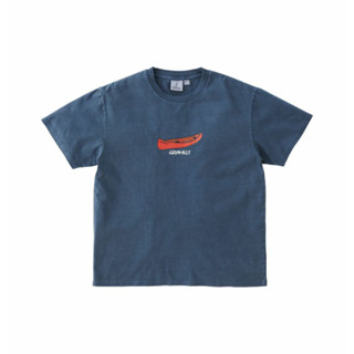 Gramicci เสื้อยืด รุ่น UNISEX CANOE TEE NAVY PIGMENT