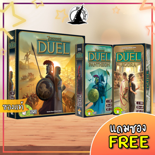 7 Wonders Duel / Pantheon / Agora Eng Version Board Game แถมซองใส่การ์ด