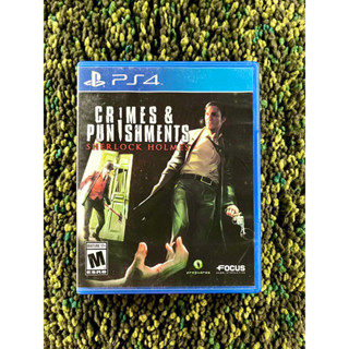 แผ่นเกม ps4 มือสอง / Sherlock Holmes : Crimes &amp; Punishments / zone all