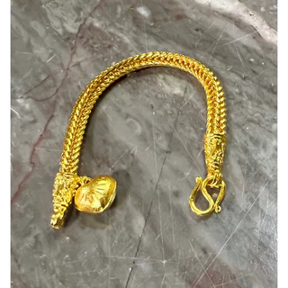 C151ข้อมือลายสี่เสาตันหนักประมาณ2บาท แถมฟรีตะของปั้ม งานดีมีคุณภาพเหหมือนจริง