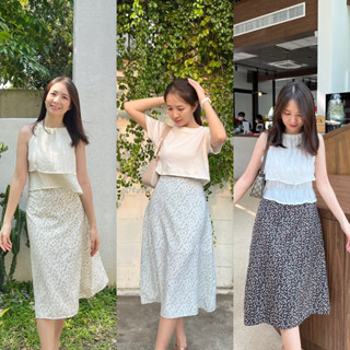 fairy skirts : กระโปรงยาวลายดอกไม้