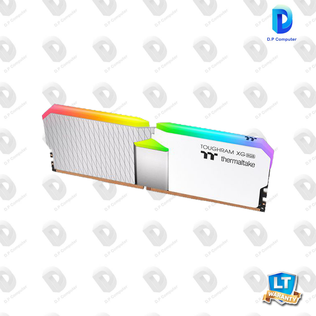 RAM Thermaltake toughram xg rgb 16GB DDR4 3600MHz white ( แรมพีซี ) สินค้าใหม่ รับประกัน LT