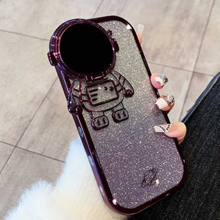 🎁ส่งของขวัญ🎁เคสไอโฟน 14 11 13  นักบินอวกาศ เลนส์นักบินอวกาศ น่ารัก แฟชั่น NASA space เคส for iphone 12 11 pro max case