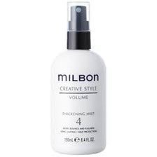 Milbon Thickening mist 4 - boby bounce and fullness spray 190ml สเปรย์อัพโวลุ่ม ให้ผมดูหนานุ่มเป็นธรรมชาติ