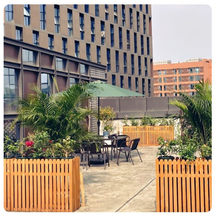 【One_boutique】ฐานตั้งร่ม ฐานร่มเหล็ก ฐานร่มสนาม ขนาด45×45×6ซม. สีดำ - รูปที่ 6