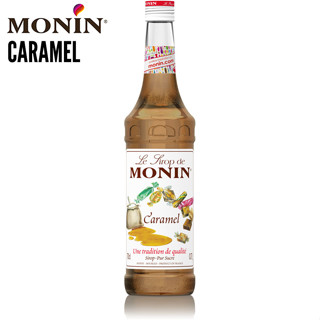 (abba) โมนิน ไซรัปคาราเมล MONIN Caramel Syrup น้ำเชื่อม MONIN กลิ่น “Caramel” บรรจุขวด 700 ml.