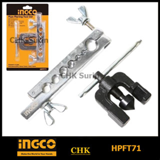 INGCO ชุดบานแฟร์ 5 - 16 มม. รุ่น HPFT71 ( Pipe Flaring Tool Set )