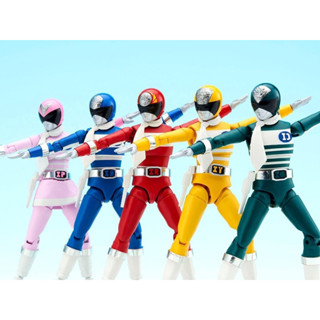 ฟิกเกอร์ SHODO SUPER Denshi Sentai Denjiman by Premium Bandai (Limited มีกล่องน้ำตาล)