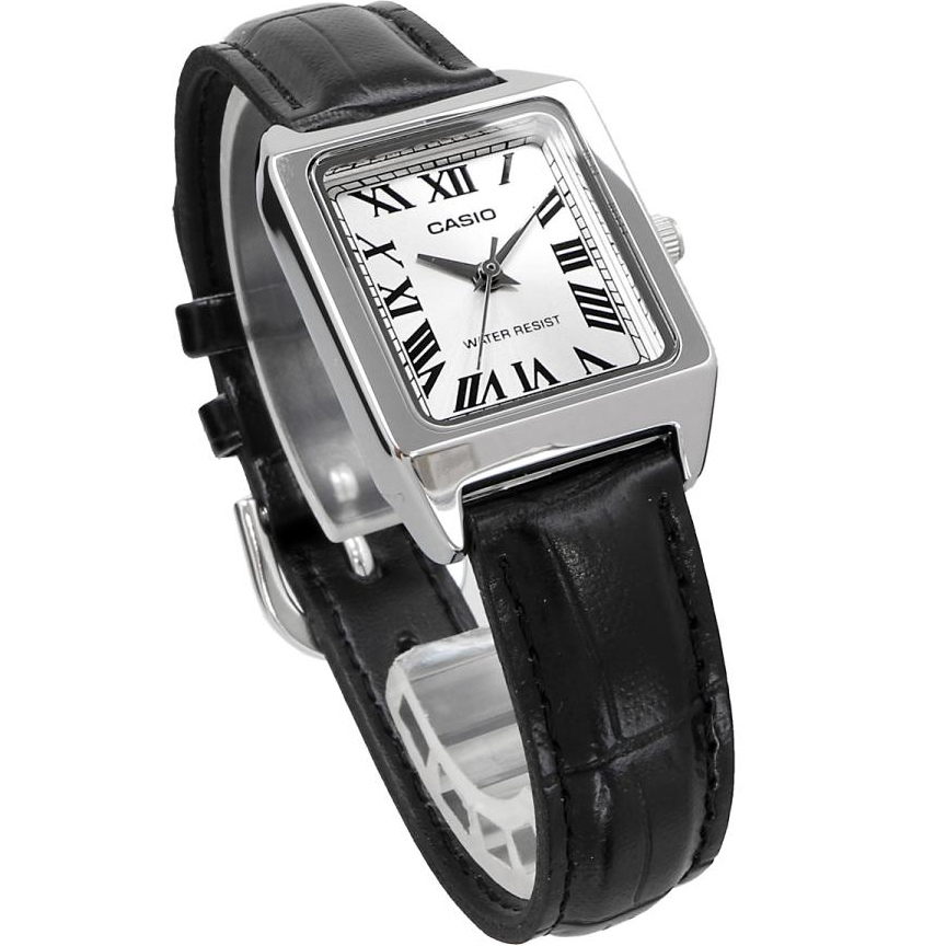 Casio นาฬิกาข้อมือผู้หญิง สายหนัง รุ่น LTP-V007L ของแท้ประกันศูนย์ CMG