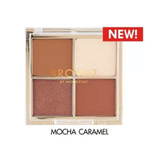 Browit Pink Glow Eyeshadow Palette พาเลทอายแชโดว์ที่ 02 4g.