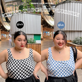 CHESS TOPCROP PLUSSIZE