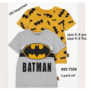 เสื้อBatman แพคคู่ : DC Comics Batman T-Shirts 2 Pack