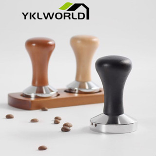 YKLWORLD 51/53/58mm แทมเปอร์ Tamper อัดกาแฟ ที่กดกาแฟ คลังสินค้าในไทย