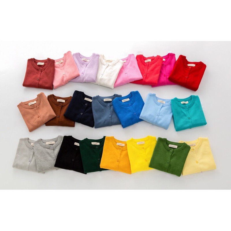 พร้อมส่ง!! เสื้อคาร์ดิแกนเด็กไซส์ 80-130