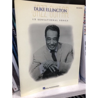 JAZZ Guitar DUKE ELLINGTON FOR JAZZ GUITAR - 15 SENSATIONAL SONGS (HAL)073999991895