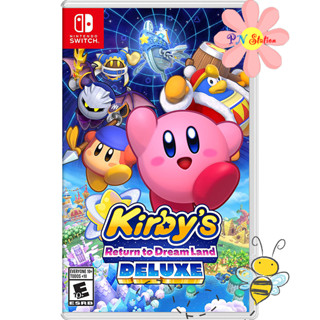 Kirby Return To Dreamland Deluxe ( มือ1 ) ( Zone US ) ( Zone US/Asia ) ( ** ไม่มีของแถม ** ) แผ่นเกมส์ Nintendo Switch