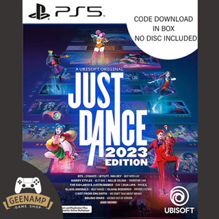 (โค้ดshopee 20DDXTRA915 ลด20%) PS5 [มือ1] Just Dance 2023 Edition (R3/ASIA)(EN) !!CODEเกมในกล่อง ไม่มีแผ่นเกม!!