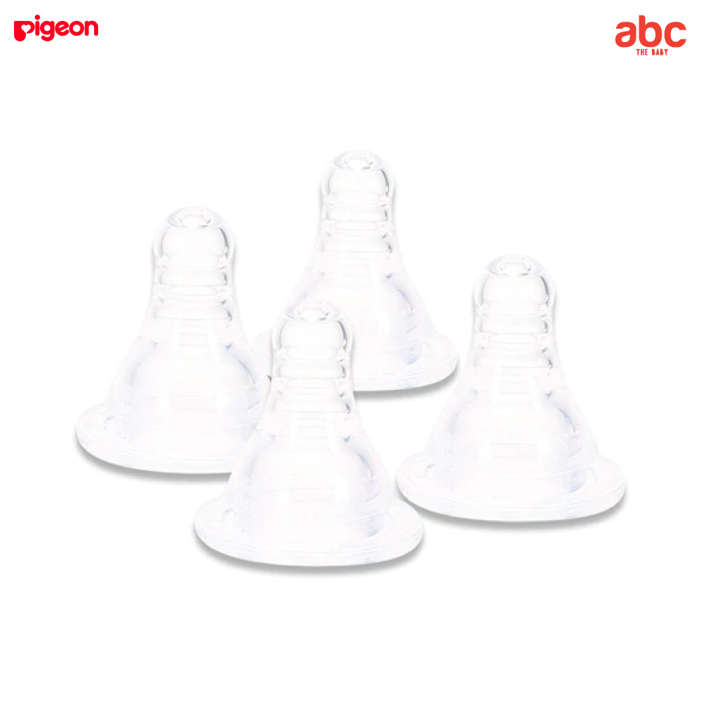 Pigeon حلمات رضّاعة تحاكي ثدي الأم Mini Nipple للرضّاعات القياسية (4 Pcs.) مستلزمات المواليد صورة 6