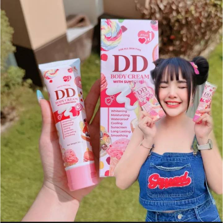 DD CREAM เจนนี่ ได้หมดถ้าสดชื่น DD BODY CREAM