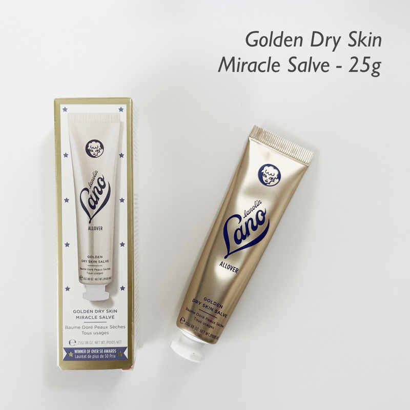 🇦🇺 Lanolips (พร้อมส่ง) - Golden Dry Skin Miracle Salve ขนาด 25g