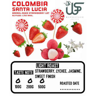 New!! Colombia Santa Lucia Strawberry Lot