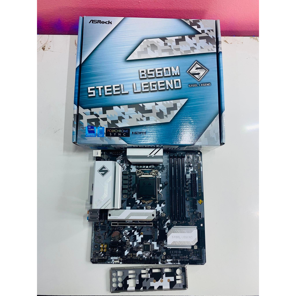 ขายเมนบอร์ดมือสองASROCK STEEL LEGEN B560M