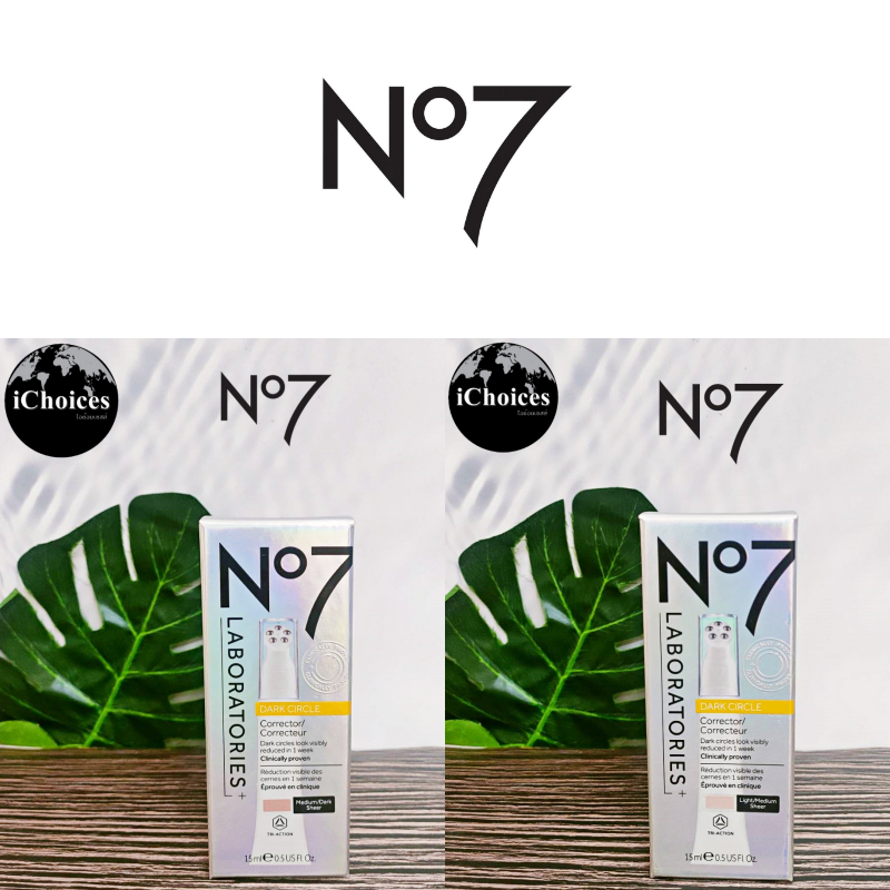 [No7] Laboratories Dark Corrector 15ml นัมเบอร์เซเว่น ครีมบำรุงรอบดวงตา ลดรอยคล้ำใต้ตา พร้อมปรับความ