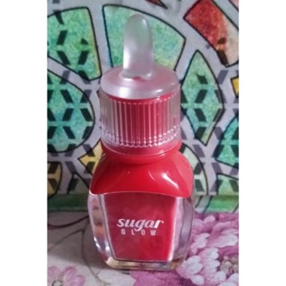 ลิป SugarGlow สีเเดง