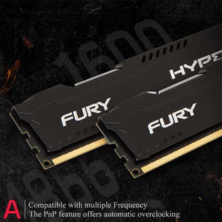 【การจัดส่งในกรุงเทพฯ】Kingston Hyperx Fury DDR3 4GB 8GB 1333MHz 1666MHZ 1866MHZ 1.5V คอมพิวเตอร์ตั้งโต๊ะ RAM PC