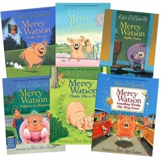 Mercy Watson Book set📚 เรื่องราวของหมูน้อยและผองเพื่อน ลูกสาวอ่านได้ ลูกชายอ่านดีค่ะ