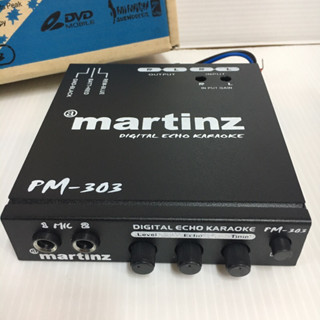 ปรีไมค์ MARTINZ PM303 พรีไมค์ คาราโอเกะ มาร์ตินpm-303