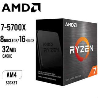 CPU (ซีพียู) AMD RYZEN 7 5700X 3.4 GHz (SOCKET AM4)  รับประกัน 3 - Y