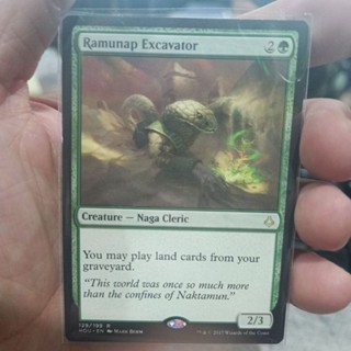 Ramunnap Excavator MTG Single Card