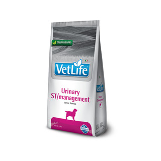 Vet Life Urinary ST/Management For Dog ป้องกันการกลับมาเป็นซ้ำของนิ่ว สตรูไวท์ 2 kg