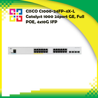 CISCO C1000-24FP-4X-L Catalyst 1000 24port GE, Full POE, 4x10G SFP