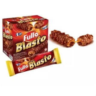 Fullo Blasto เวเฟอร์สอดไส้ช็อกโกแลตและคาราเมล ขนาด 15 ชิ้น