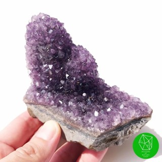 ผลึกอเมทิสต์ทรงพุ่มดอกไม้ Amethyst stalactite (Amethyst Flower)​